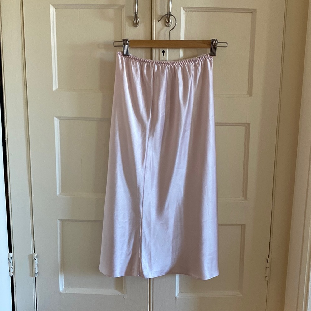 Vintage Calvin Klein blush skirt